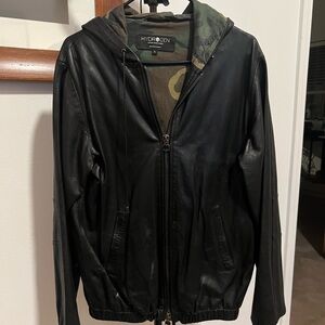 Hydrogen black hoodie